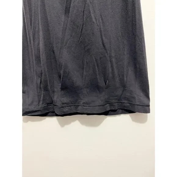 Lululemon No Limits Tank Top Black Size 4 Built-In Bra Racerback - Picture 7 of 7